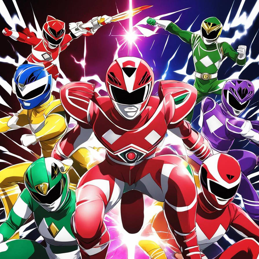 Power Rangers Multiple Power Rangers multiverse alliance by unkown1200 on DeviantArt