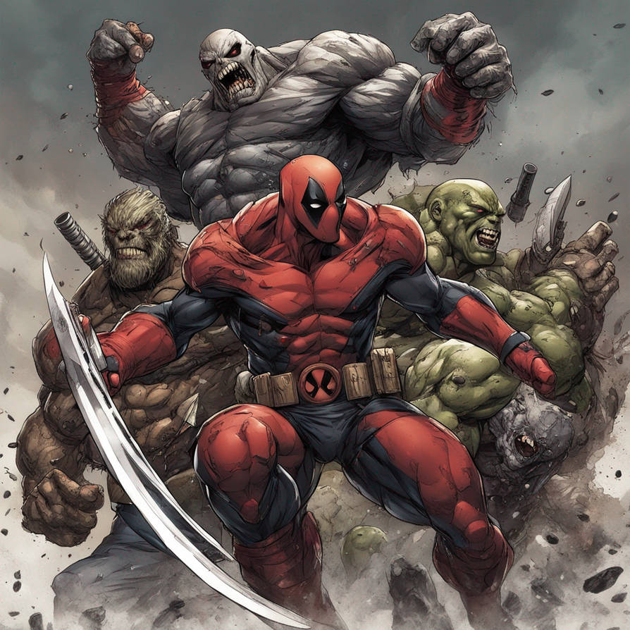 deadpool vs the league of doomsday by unkown1200 on DeviantArt
