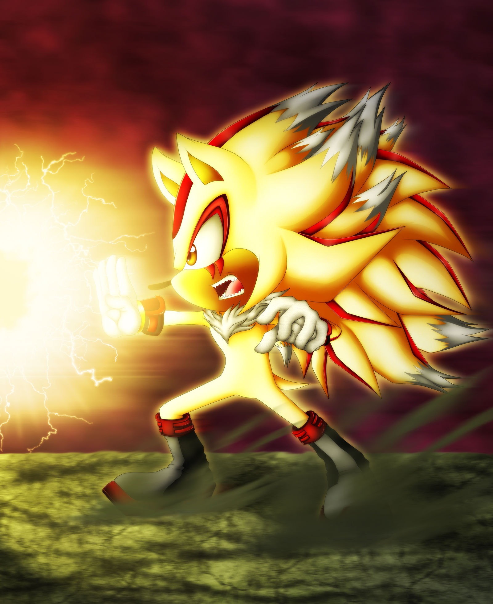 Shadow Modo Explosivo by Miguex2010 on DeviantArt