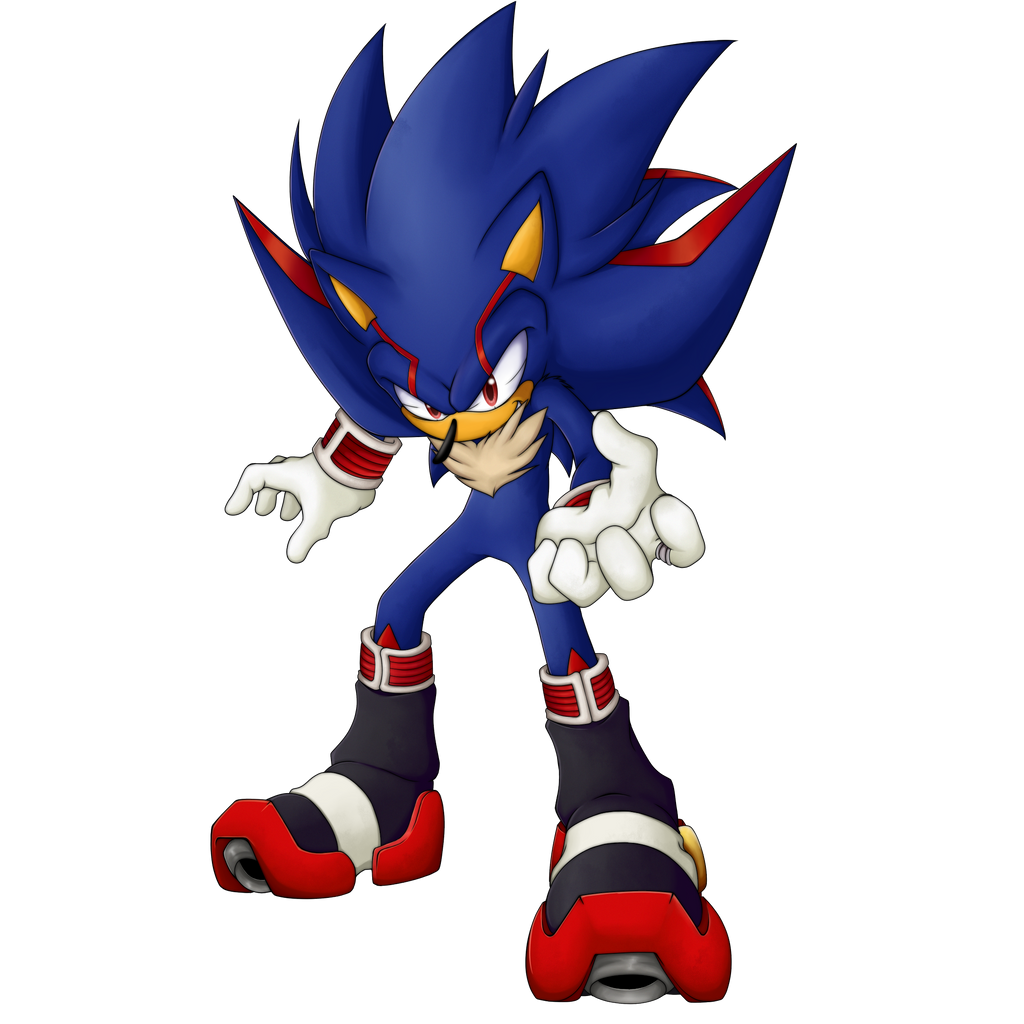 Baby Shadic Black by Miguex2010 on DeviantArt