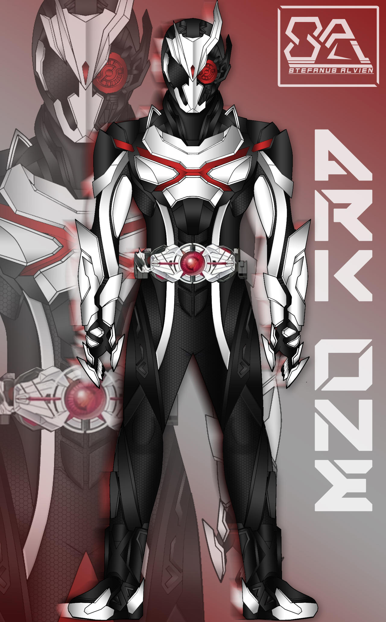 Kamen rider Ark one by StefanusAlvien on DeviantArt