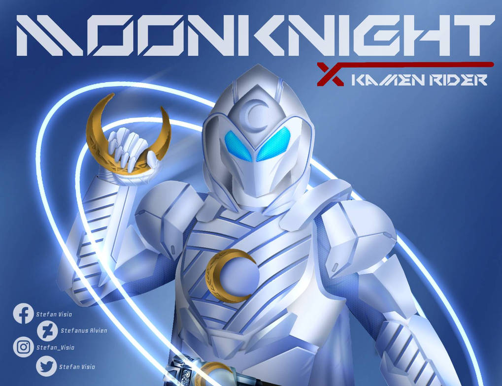 Kamen Rider Moonknight (Kamen Rider X Moonknight) by StefanusAlvien on ...