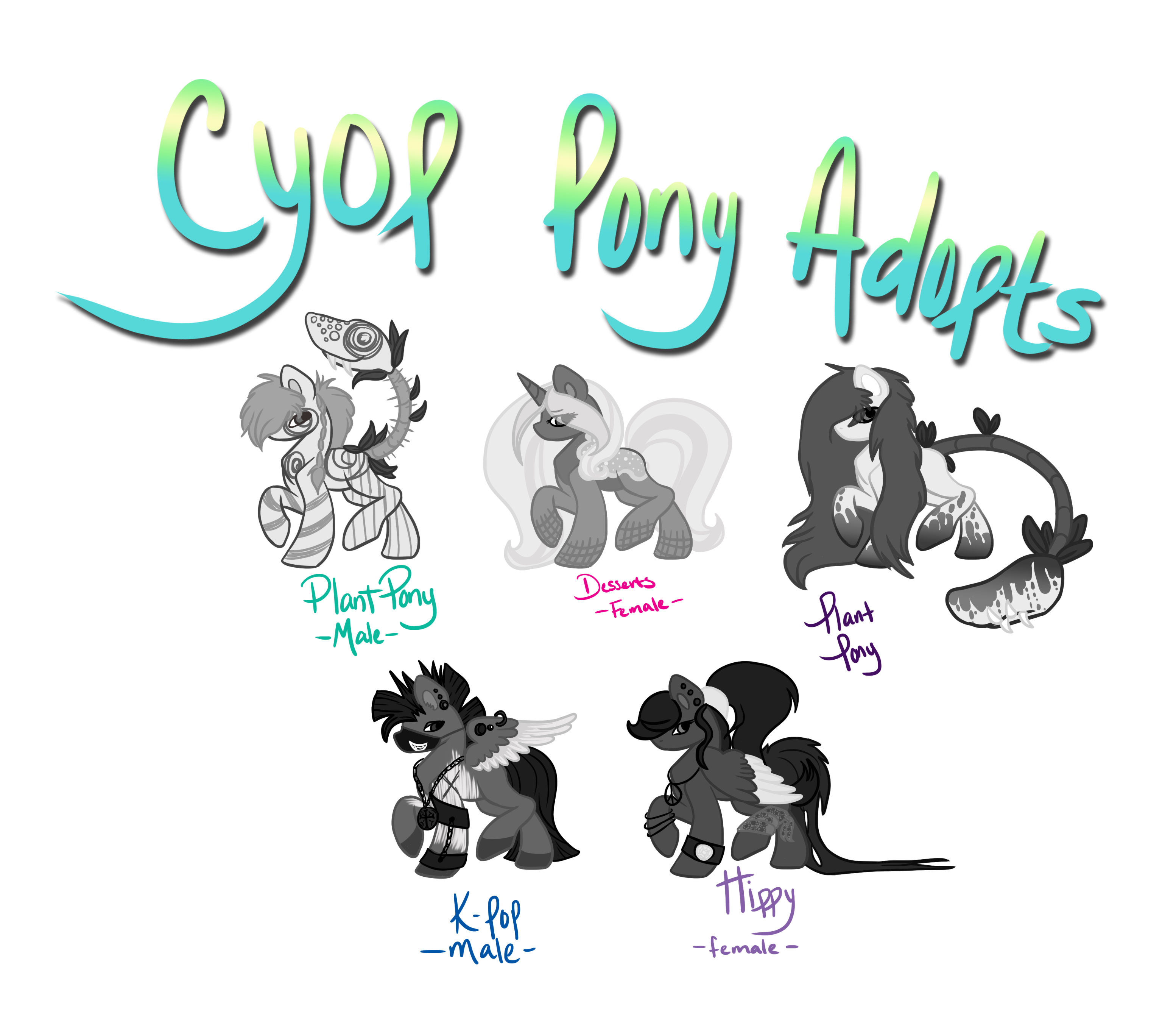 [OPEN] CYOP Pony Adopts