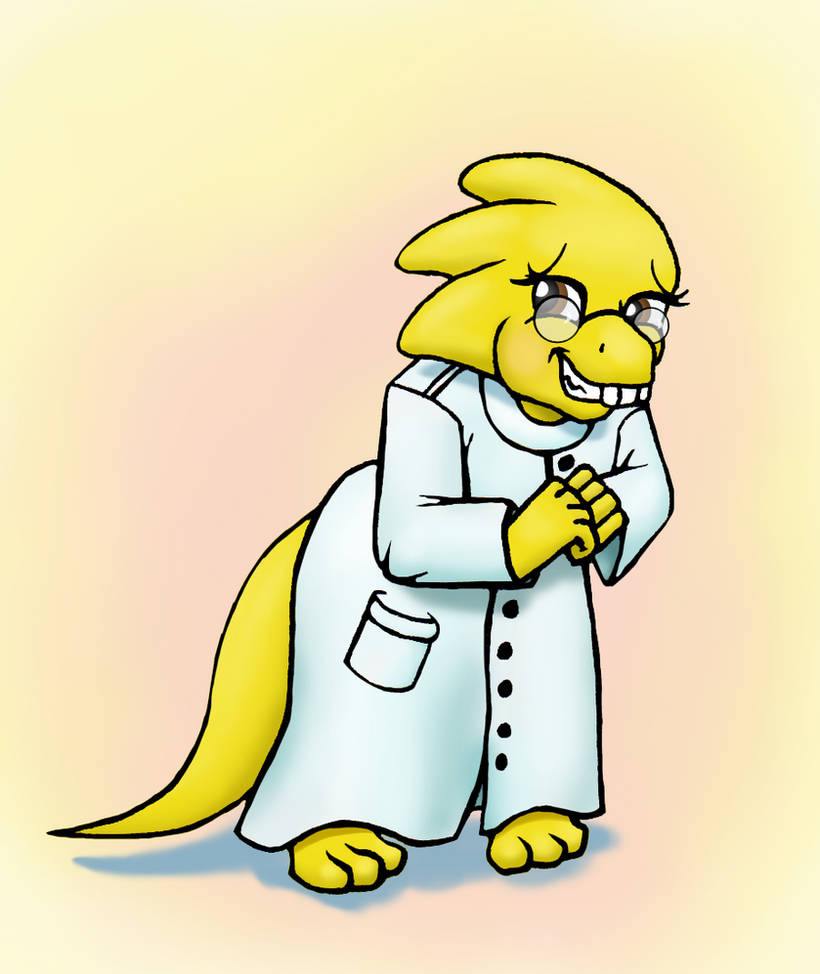 Dr. Alphys by TheDuckofIndeed on DeviantArt