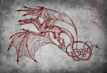 Dragon With Tangled Tail