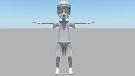 Boy:3D model, first advance