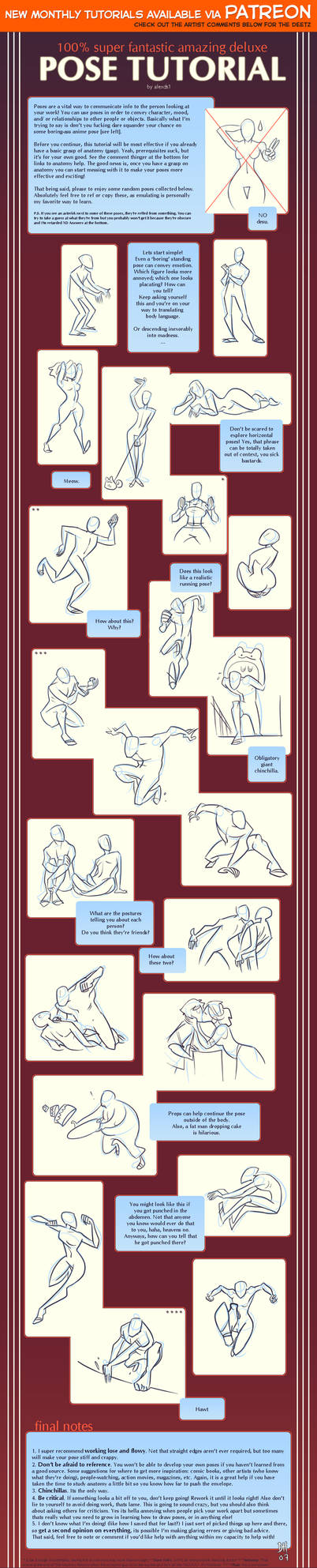 Pose tutorial by shingworks