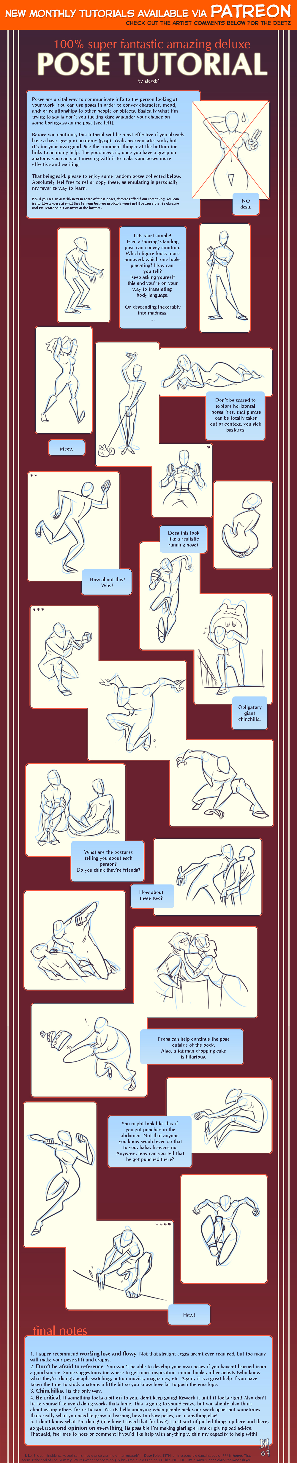 Pose tutorial by shingworks