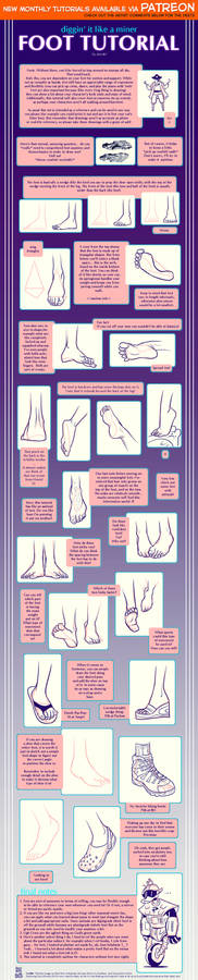 Foot tutorial by shingworks