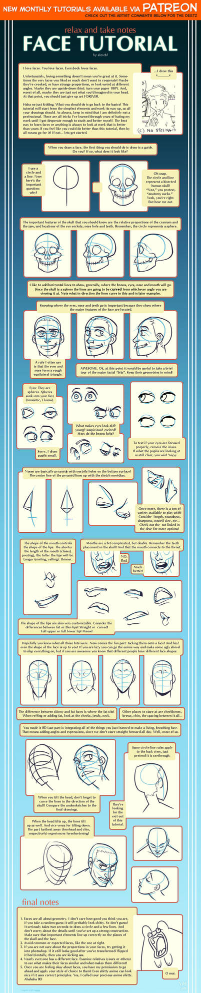 Face Tutorial by shingworks