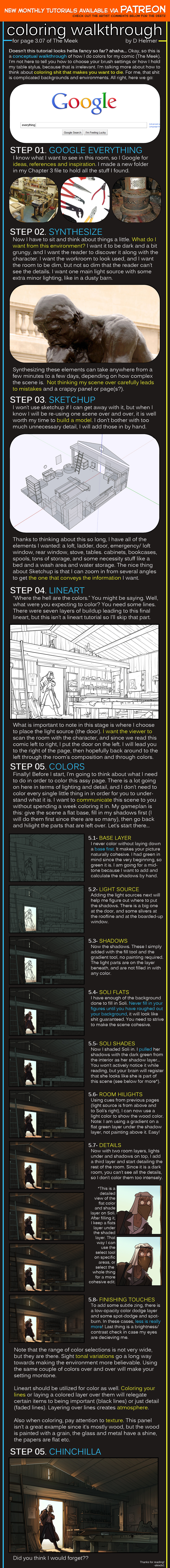 Coloring Walkthrough