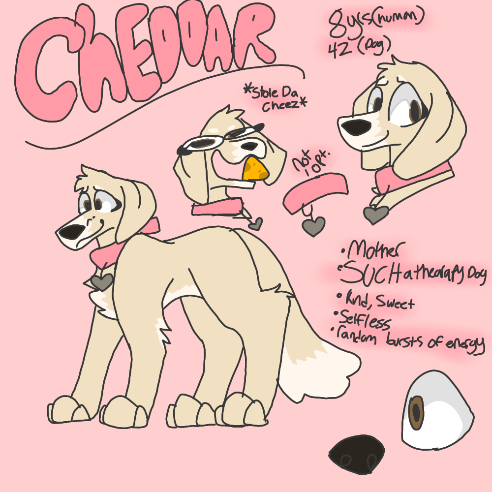 Cheddar Character Cheddar (character) by puppercupper on DeviantArt