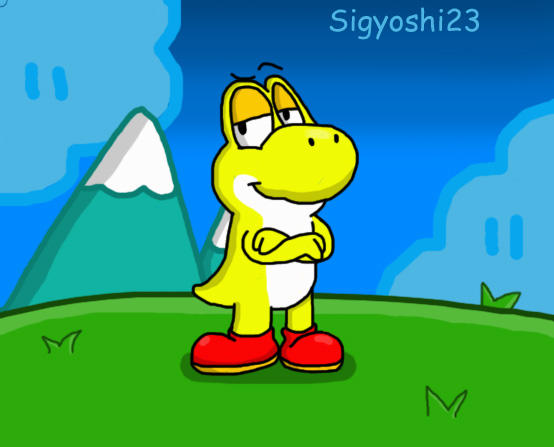 Little Yoshi by SigYoshi on DeviantArt