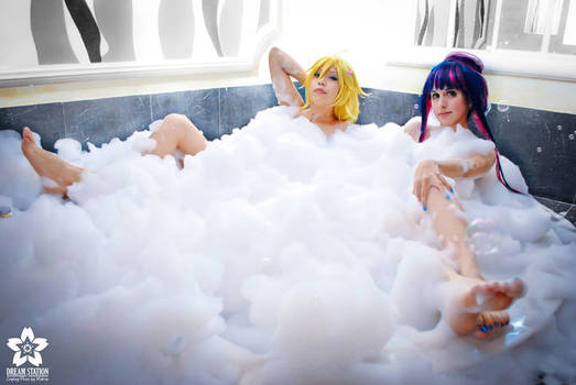 Panty  And Stocking  With Gartenbelt