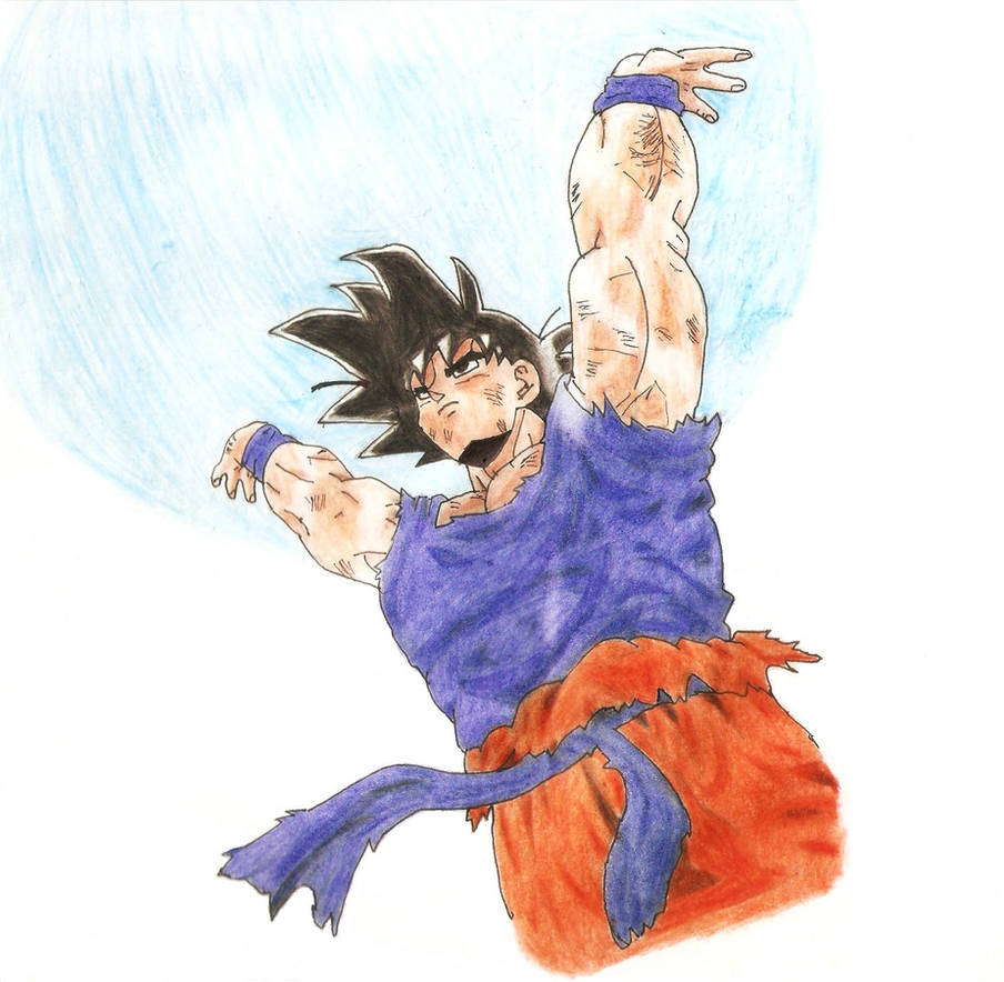 Goku Genkidama By Rodrigowski On Deviantart