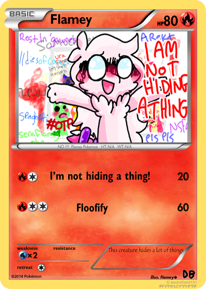 Pokemon DB TCG: Flamey.