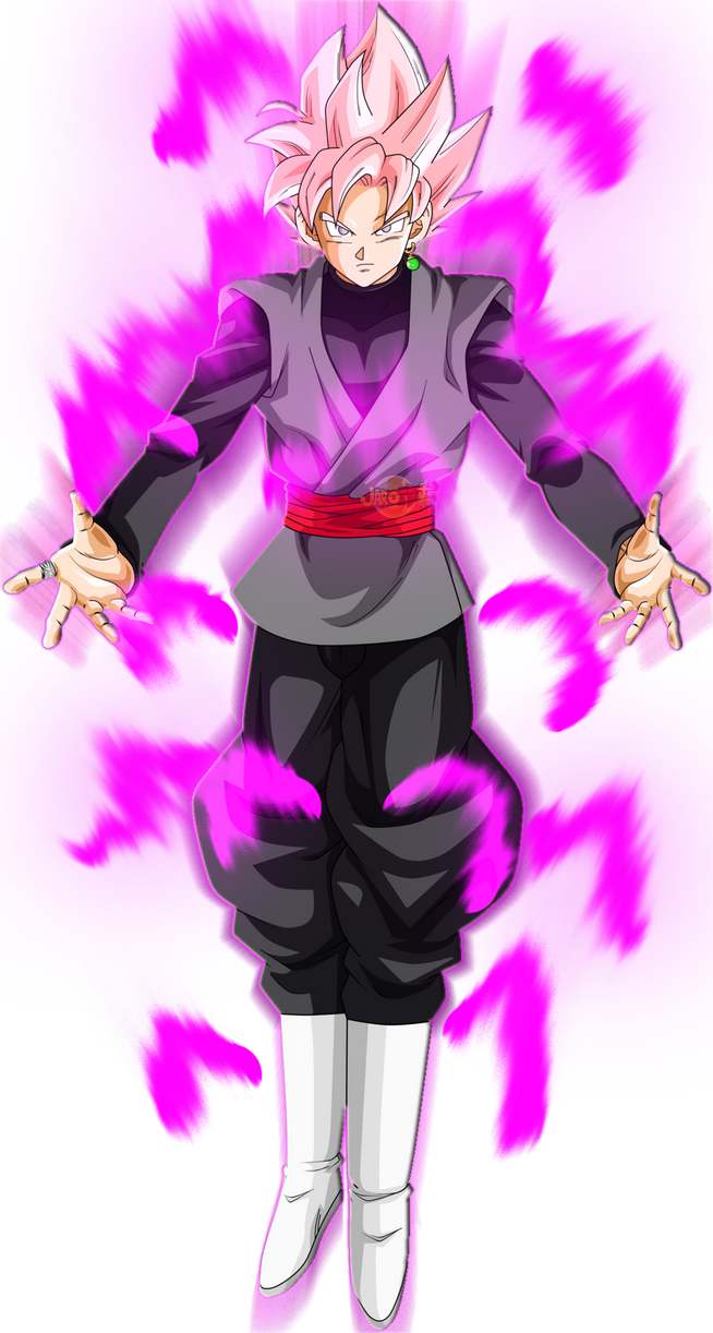 Goku Black Ssj Pink Aura By Gokuxdxdxdz On Deviantart