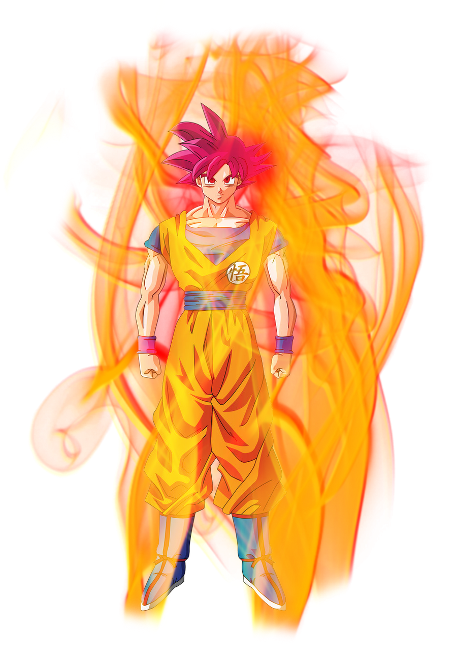 Goku Super Saiyan God Aura By Gokuxdxdxdz On Deviantart