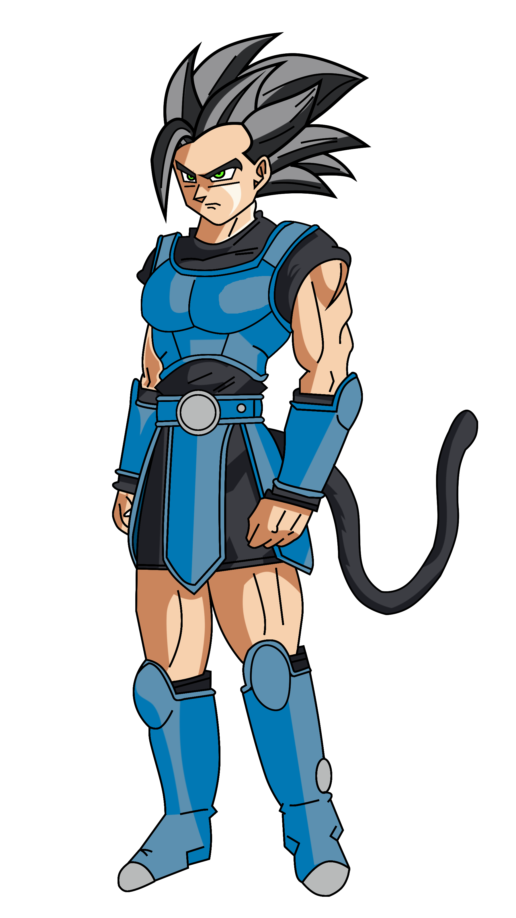 Dragonball Legends - Shallot Super Saiyan Blue by shadowalbert19 on  DeviantArt