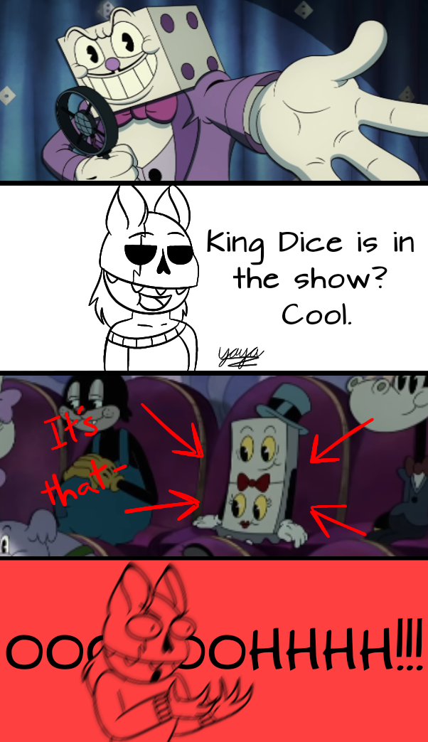 The Cuphead Show: King Dice and Dice my AU. by Lara-Kein on DeviantArt