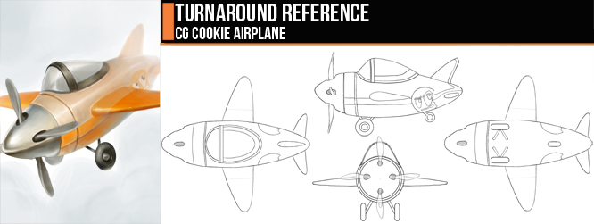 Turnaround: CG Cookie Airplane