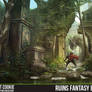 Ruins Fantasy Environment Course