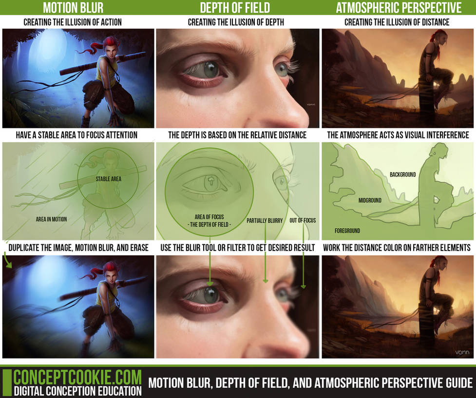 Elusive Visual Example 3 Visual Illusion Concepts Reference Guide by CGCookie on DeviantArt