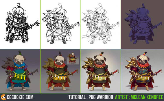 Tutorial Step by Step: Pug Warrior