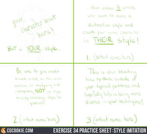 Exercise 34 Practice Sheet: Style Imitation