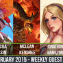 February 2015 Guest Livestreams!