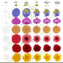 Exercise 40 Results: Flowers Step by Step Chart