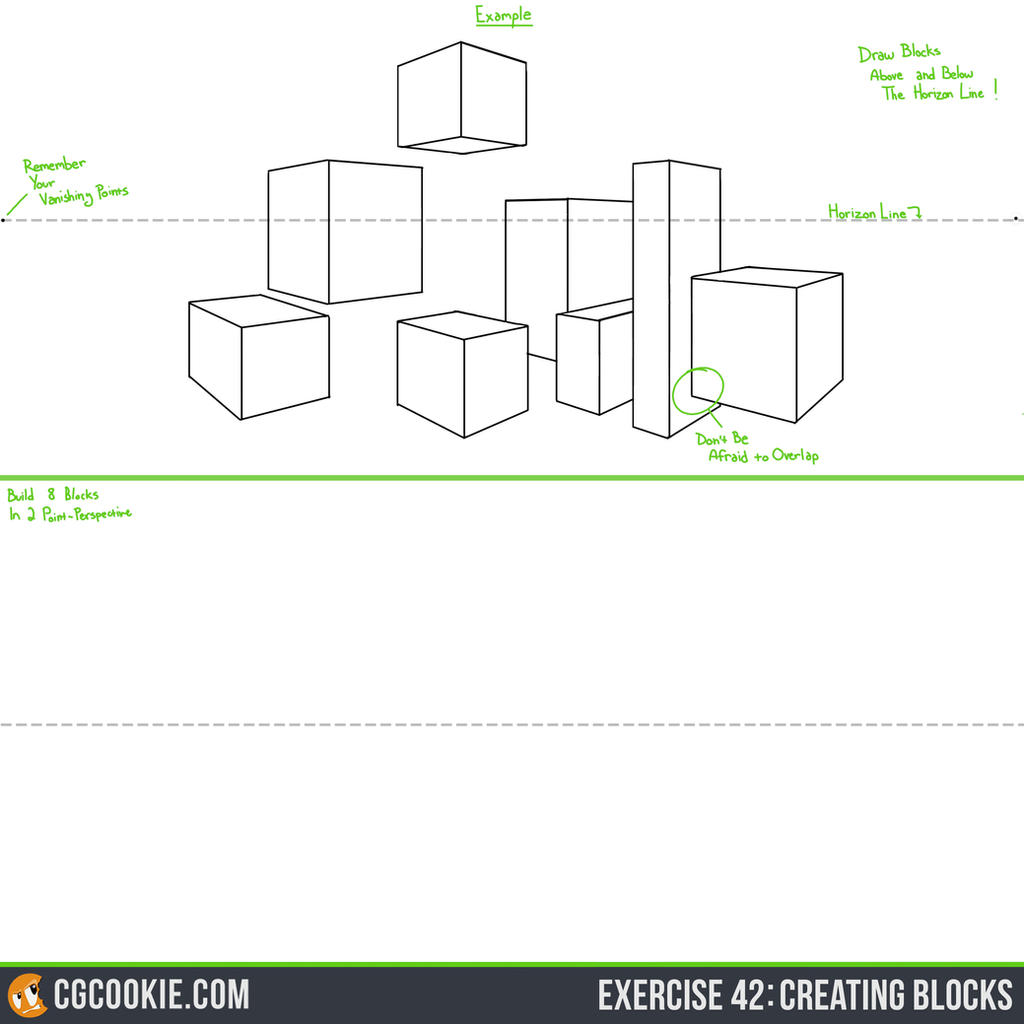 Exercise 42 Practice Sheet: Creating Blocks by CGCookie on DeviantArt