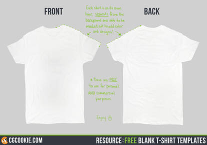 Resource: Blank T-Shirt Templates