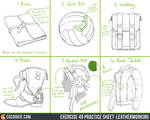 Exercise 49 Practice Sheet: Leatherworking