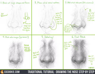 Tutorial: Drawing the Nose Step by Step