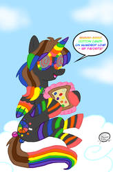 AT: Rainbowtastic Lunchtime by UncleScooter