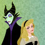 Briar Rose and Maleficent