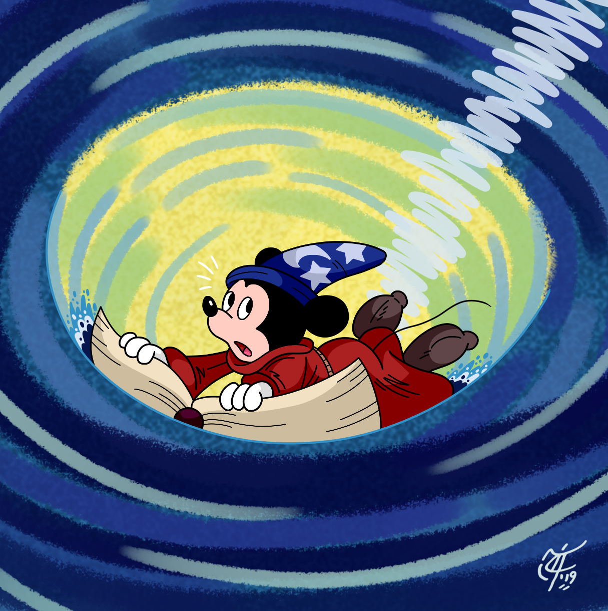 Whirlpool Cartoons Ride The Whirlpool Scene (Fantasia) by UncleScooter on DeviantArt