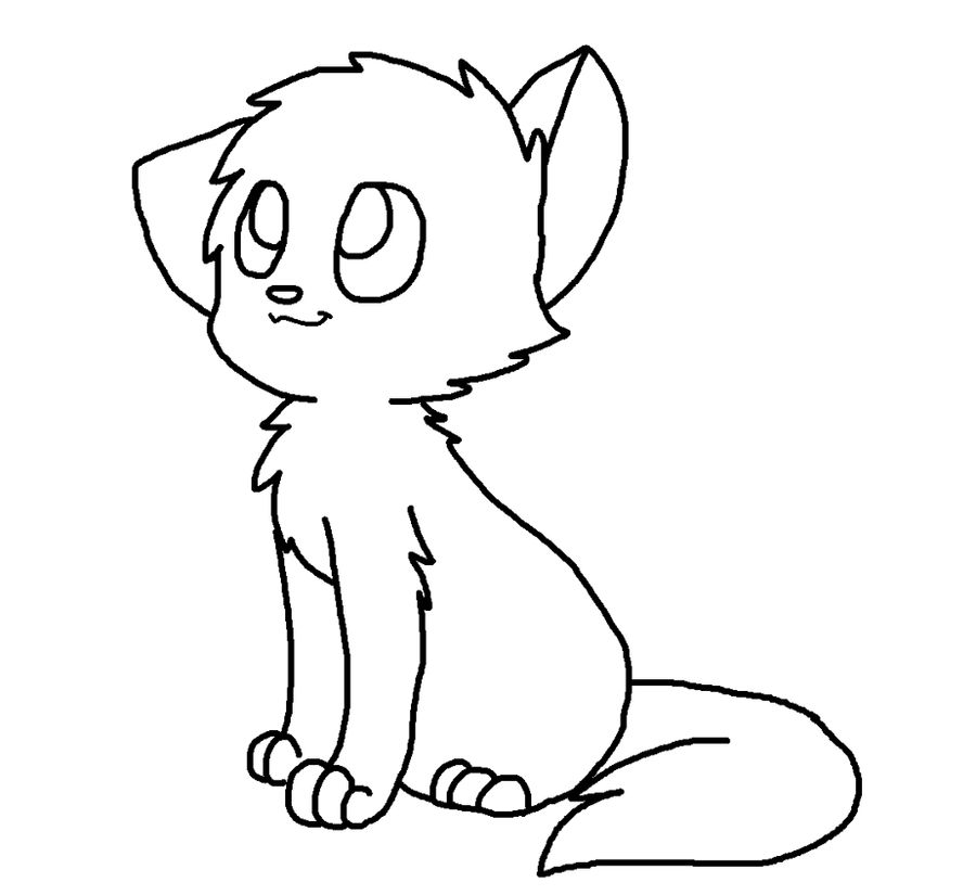 cat base by DoddleFur on DeviantArt
