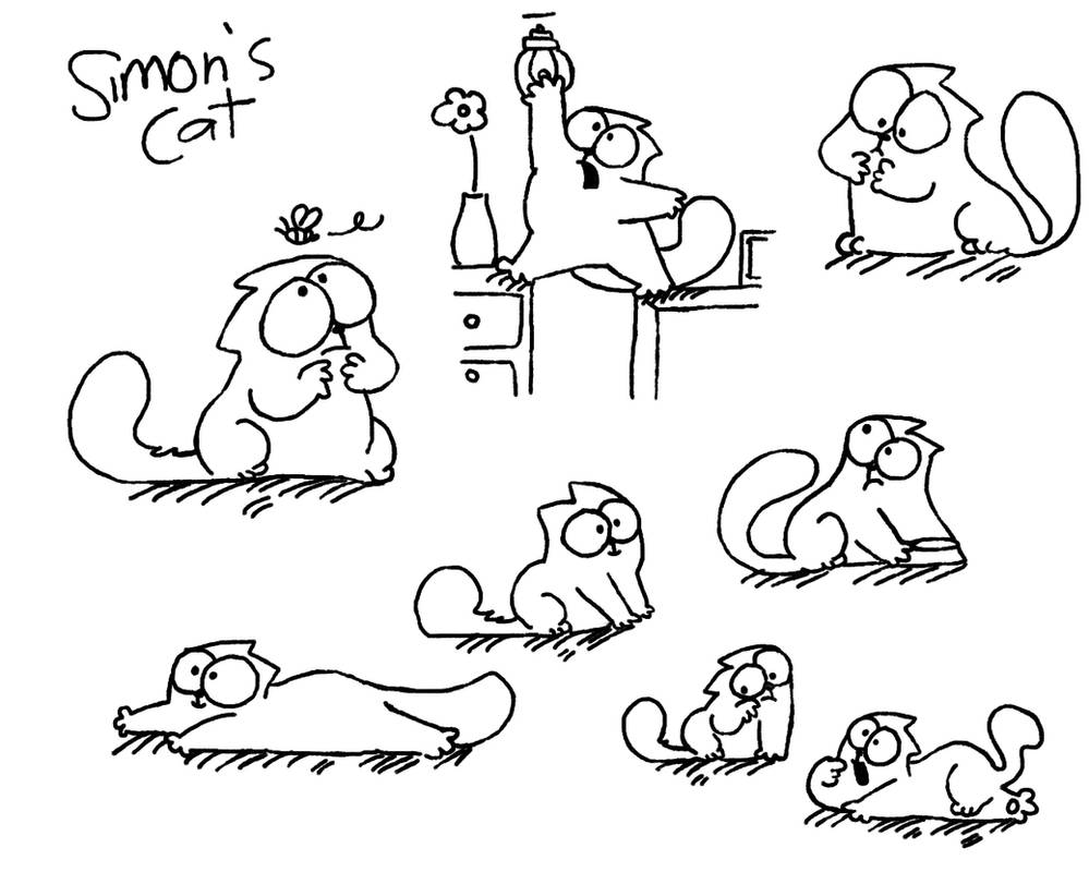 Simon's Cat Doodles by DoddleFur on DeviantArt