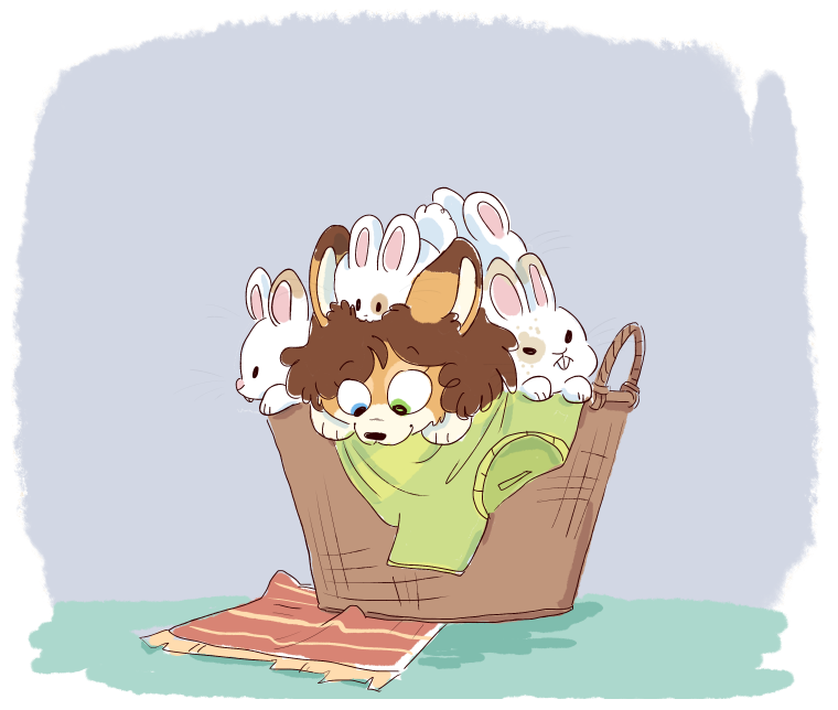 basket of buns