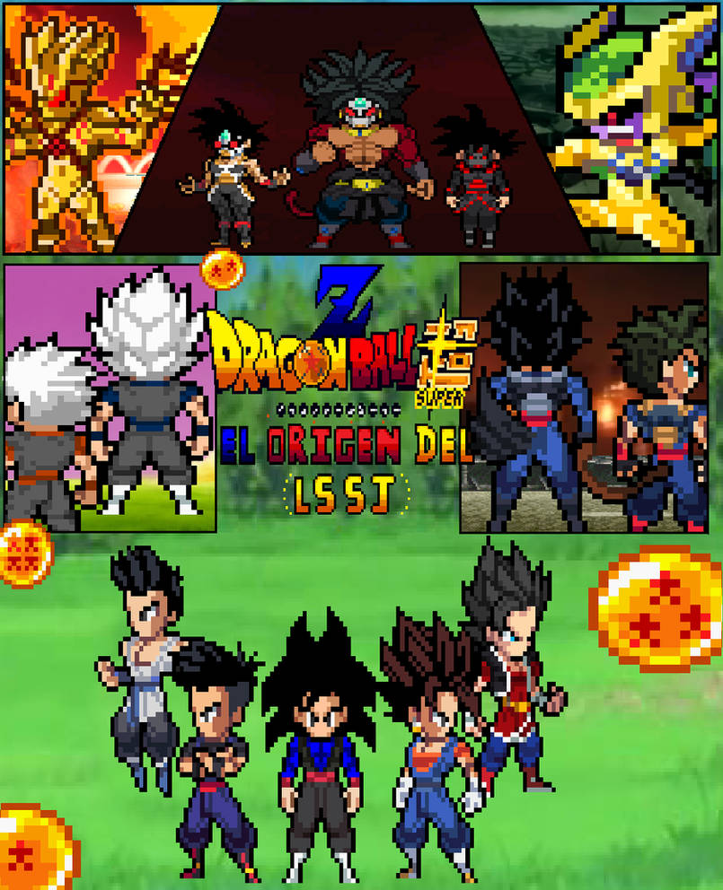 Lsj Cartoon EL ORIGEN DEL LSSJ (portada actualizacion) by naickmer on DeviantArt