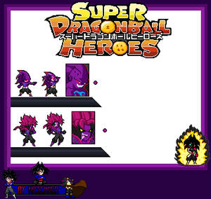 dragon ball heroes :nuevo enemigo y gogeta absorb!