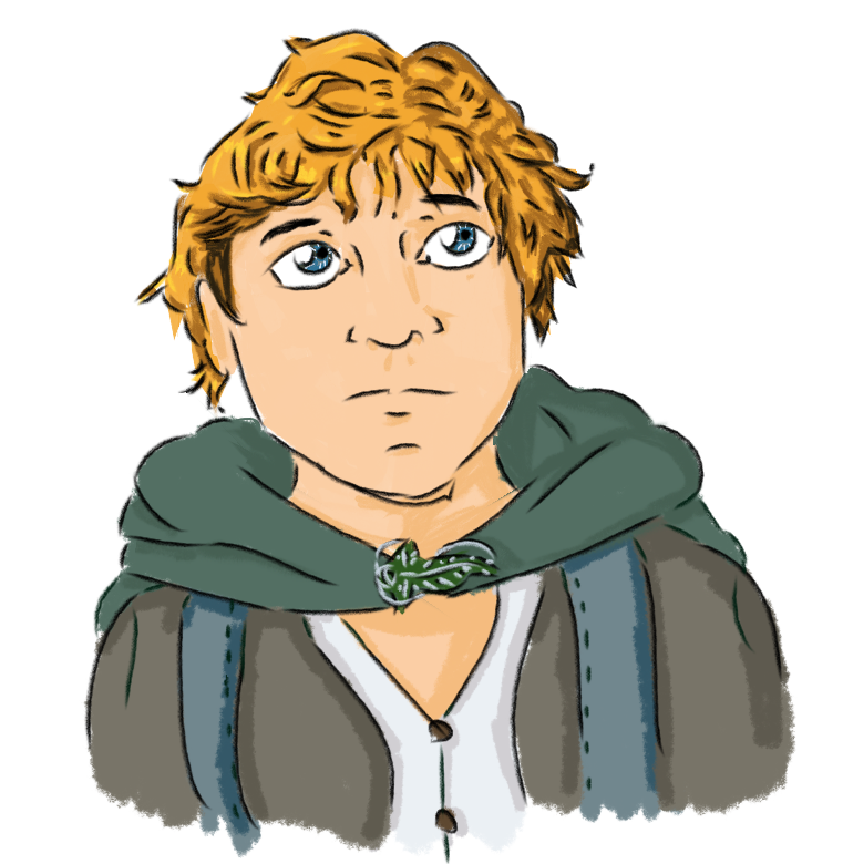 Samwise Gamgee (colored) by TheBaldUnicorn on DeviantArt Samwise Gamgee (colored) by TheBaldUnicorn on DeviantArt