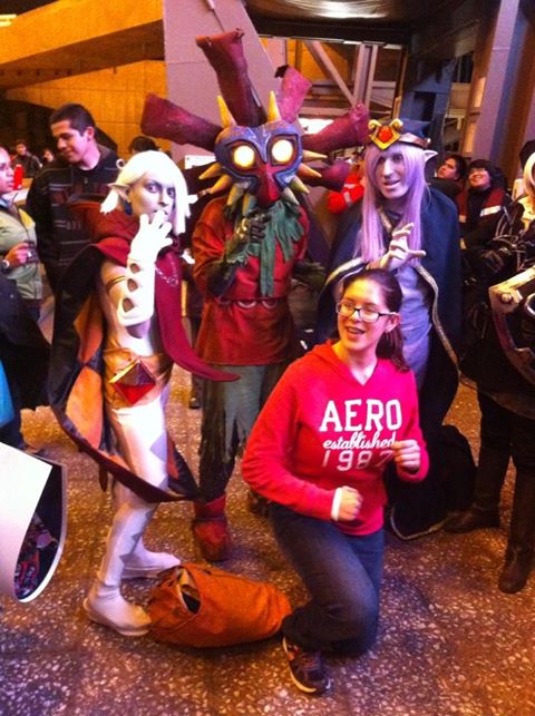 Ghirahim, Skullkid and Vaati cosplay