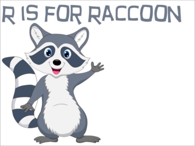 R is for Raccoon by KDRaccoon2006 on DeviantArt