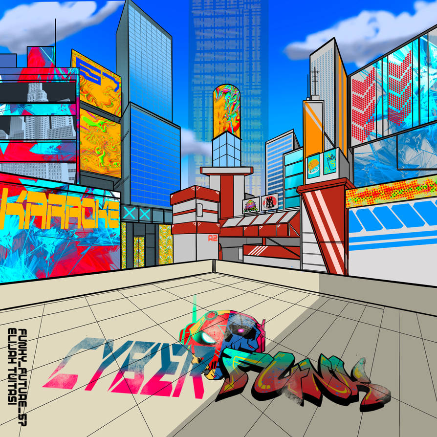 Cyber Funky Background Cyber 1 by FunkyFuture57 on DeviantArt