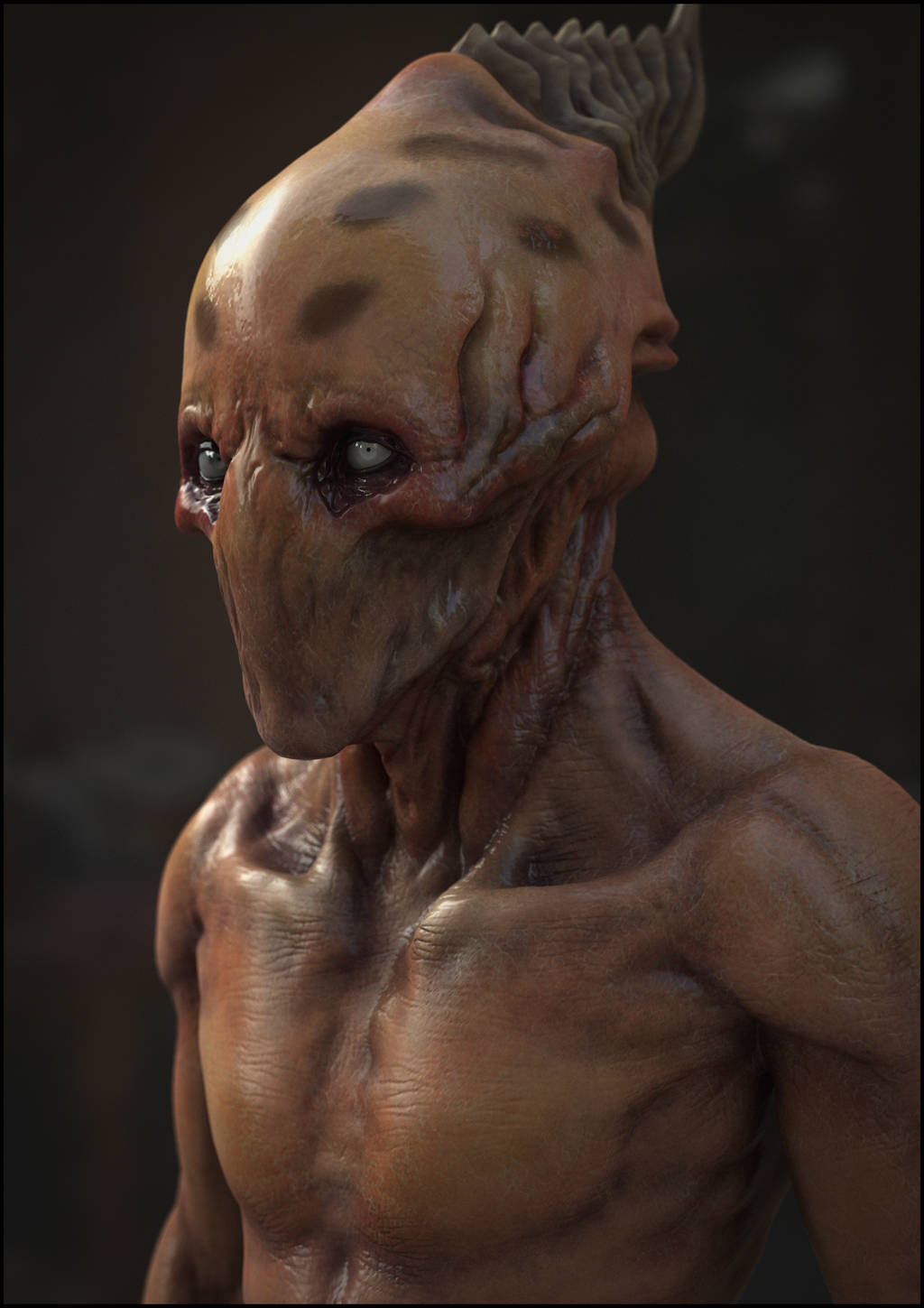 Alien Portrait by panick