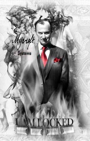 Mycroft Systems White Fire Lockscreen