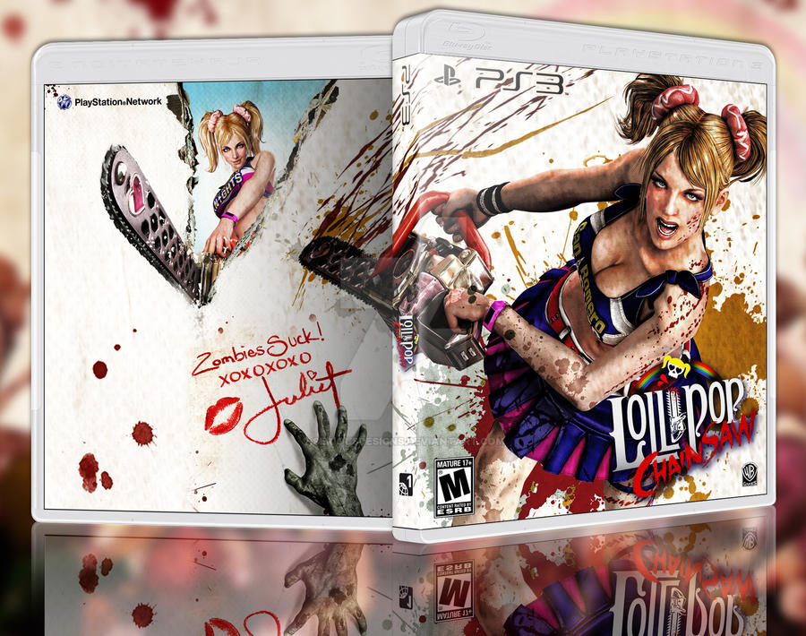 Lollipop Chainsaw Custom Made Steelbook Case Only for 